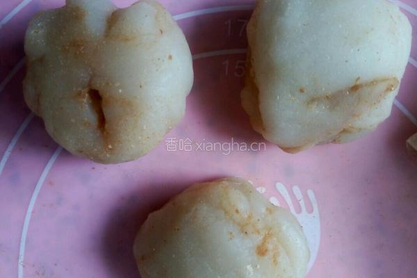 糯米豆沙芝麻球的做法图解6