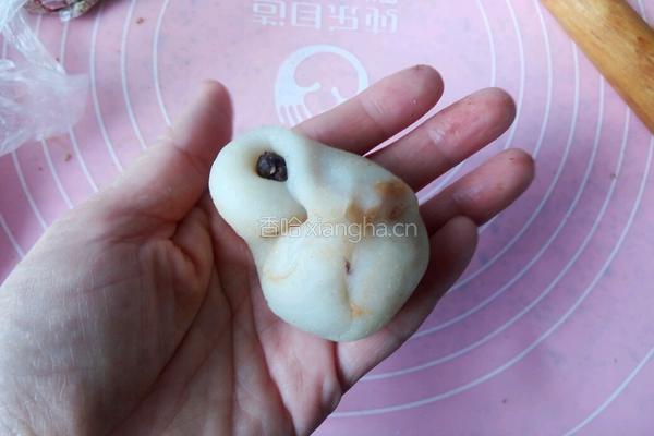 糯米豆沙芝麻球的做法图解9