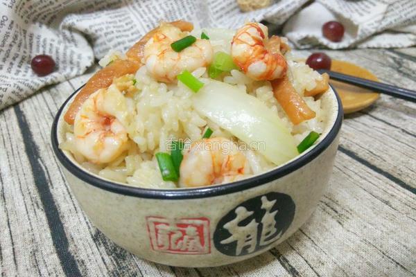 海鲜炒饭的做法图解10