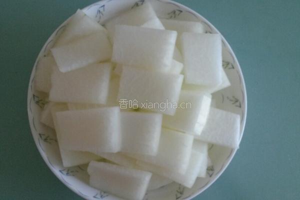 羊肉冬瓜汤的做法图解2