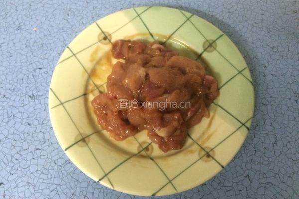 佛水瓜炒肉片的做法图解3