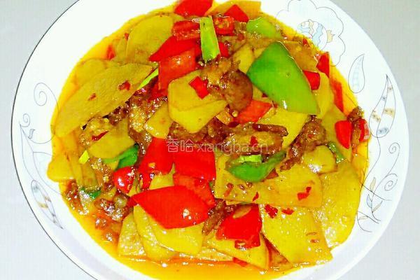 香辣土豆片的做法图解7