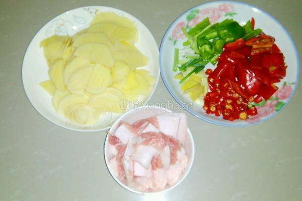 香辣土豆片的做法图解2