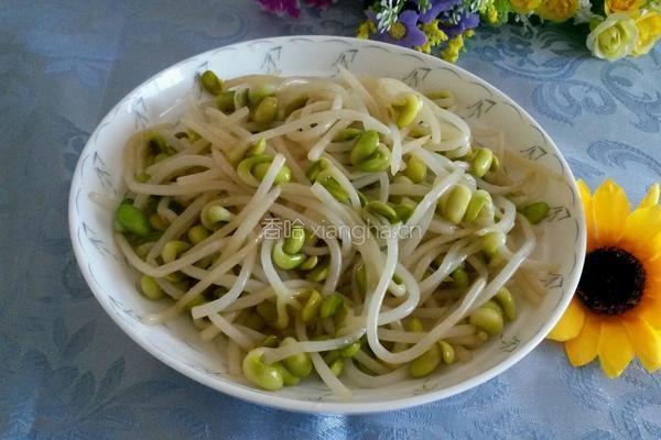 清炒黄豆芽的做法图解5