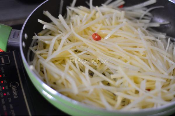 酱油土豆丝的做法图解4