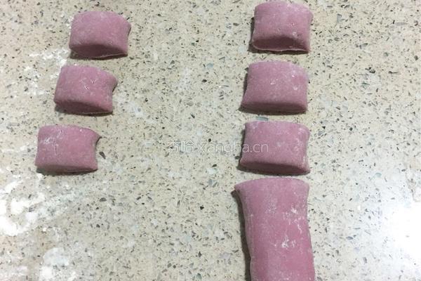 南瓜紫薯馒头的做法图解8