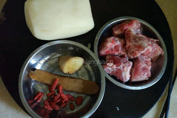 菜脯莲藕煲排骨的做法图解2