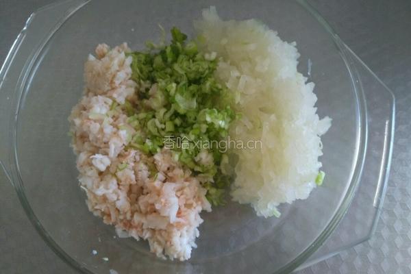 冬瓜虾仁馅饺子的做法图解9