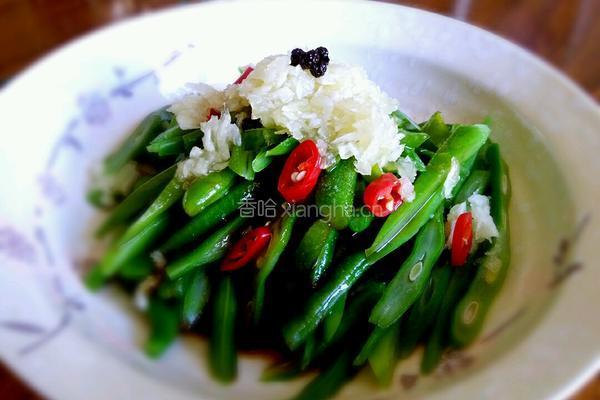 蒜泥豆角的做法图解7