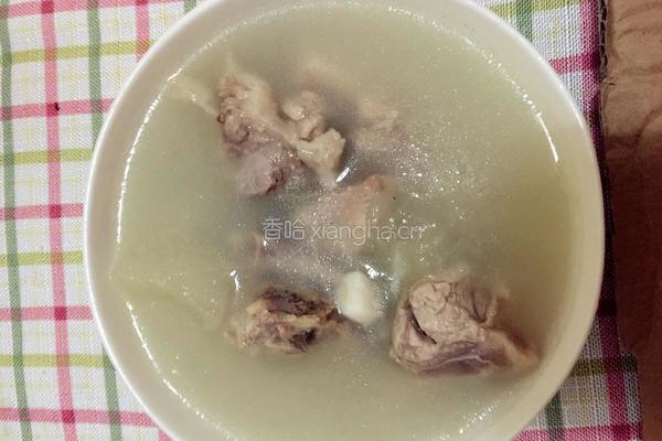 滋补冬瓜排骨汤的做法图解4