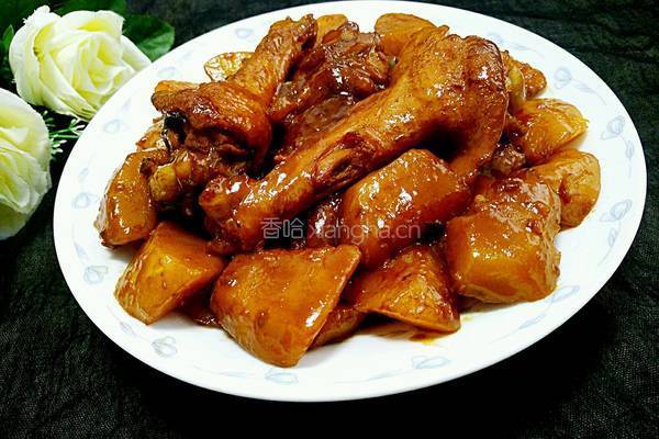 土豆炖鸭翅根的做法图解12
