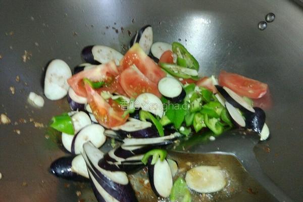 西红柿烧茄子的做法图解6