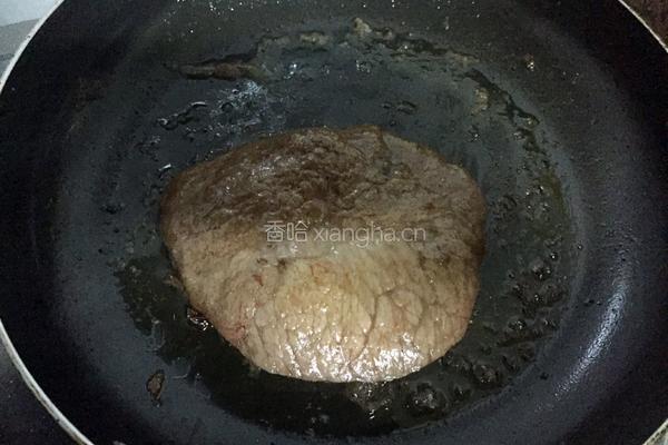 干煎牛排配红酒酱汁的做法图解4