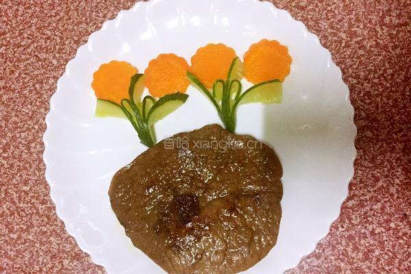 干煎牛排配红酒酱汁的做法图解5