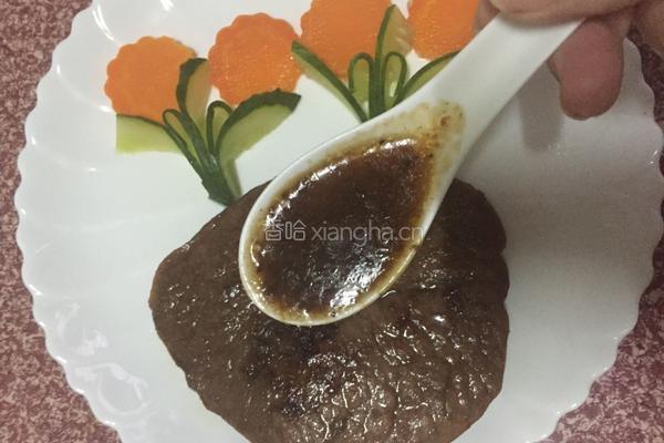 干煎牛排配红酒酱汁的做法图解9