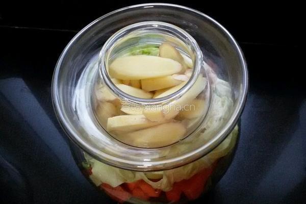 泡酸缸豆的做法图解4