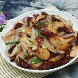 辣椒炒虾的做法[图]