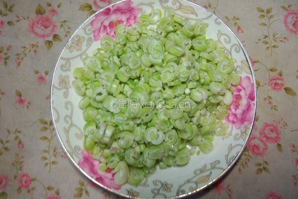 豆角打卤面的做法图解2