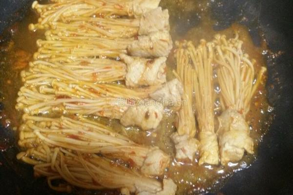 肉卷金针菇的做法图解7
