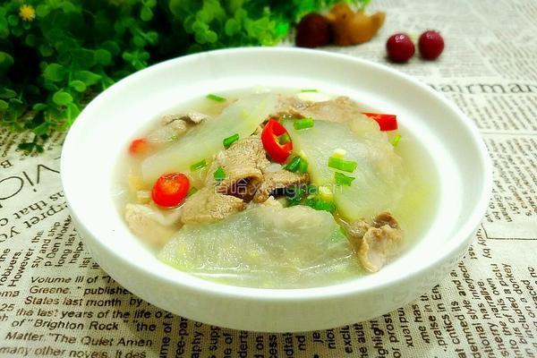 羊肉冬瓜汤的做法图解8