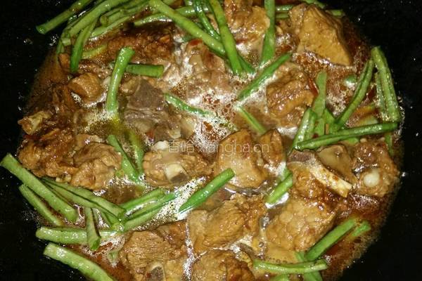 红烧排骨豆角的做法图解6