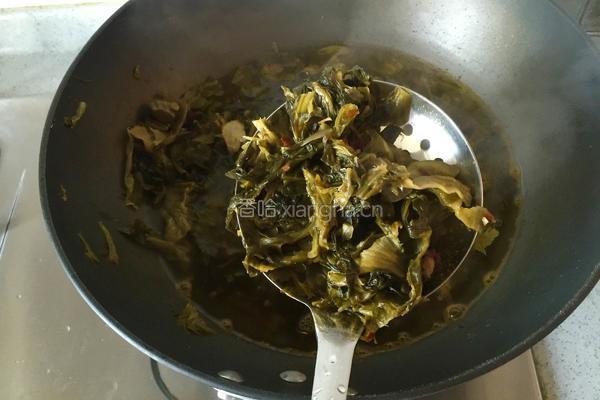 酸汤金针汆肥羊的做法图解4