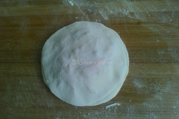 饺子皮版烧饼的做法图解4