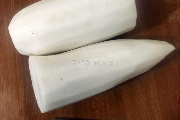 清脆白萝卜丝的做法图解1
