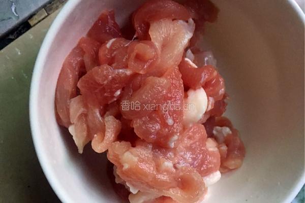白萝卜炒肉的做法图解4