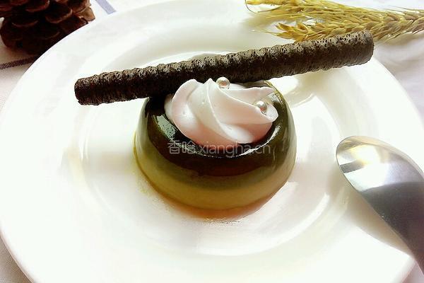 抹茶布丁的做法图解7