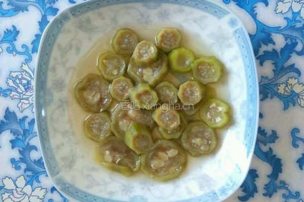 蒜蓉丝瓜爱心蛋的做法图解3