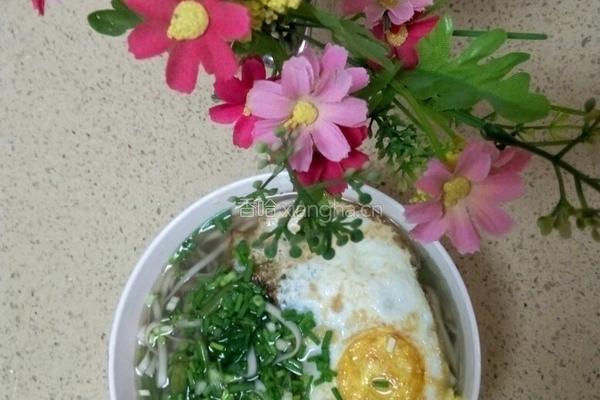 葱花鸡蛋面的做法图解7