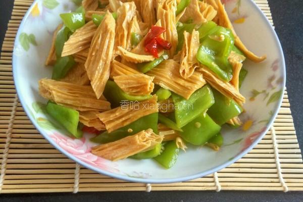 辣炒腐竹的做法图解5