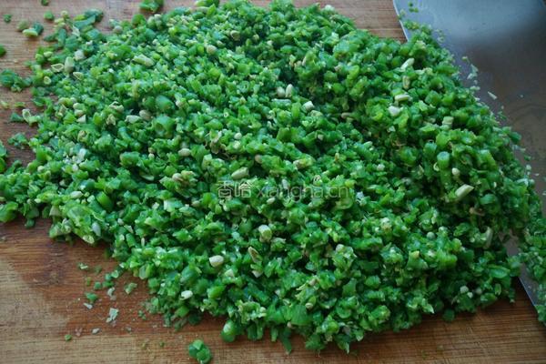 豆角馅水饺的做法图解4