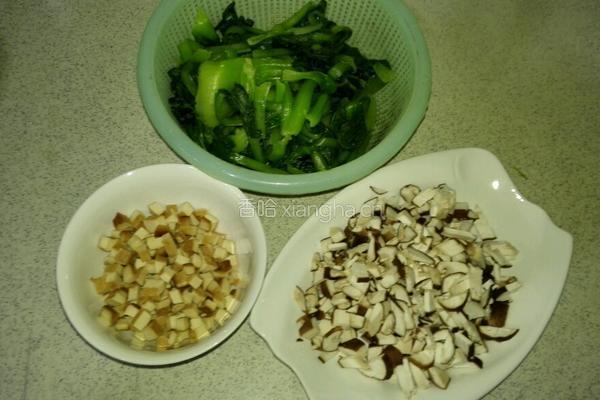 香菇青菜包的做法图解5