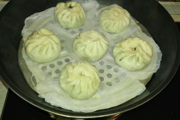 香菇青菜包的做法图解12