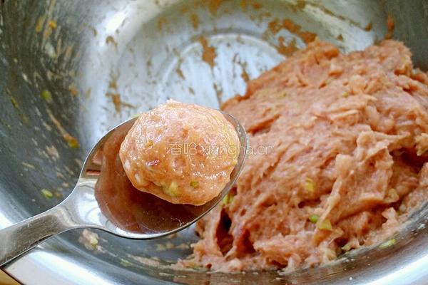 牛肉丸子汤的做法图解5