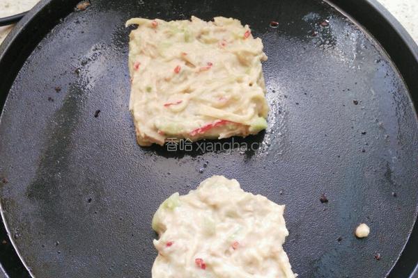 丝瓜饼的做法图解4