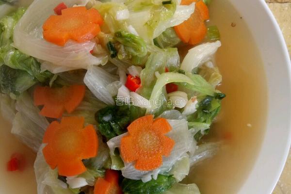 蒜蓉西生菜的做法图解8