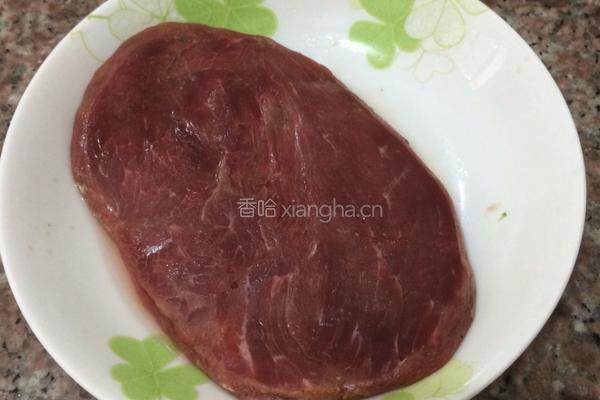 煎牛排的做法图解1