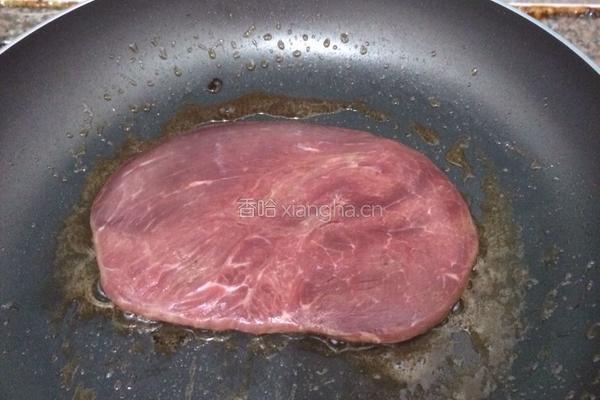 煎牛排的做法图解4