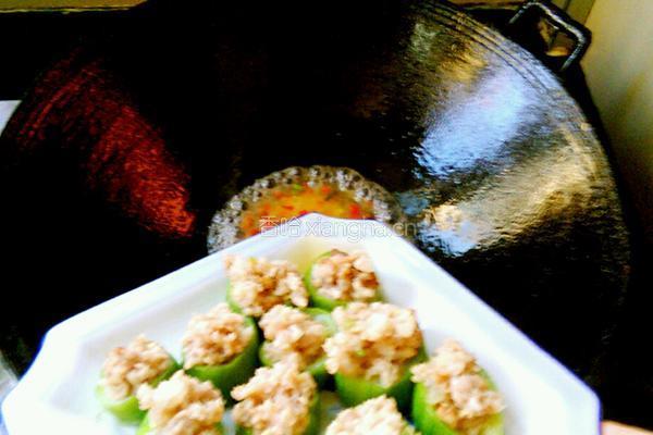 肉末蒸丝瓜的做法图解8