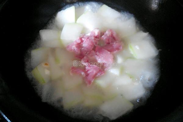 冬瓜瘦肉汤的做法图解5