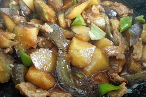 茄子炖土豆的做法图解7
