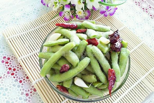 辣炒毛豆的做法图解4