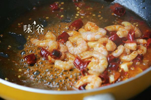 香辣虾仁的做法图解7