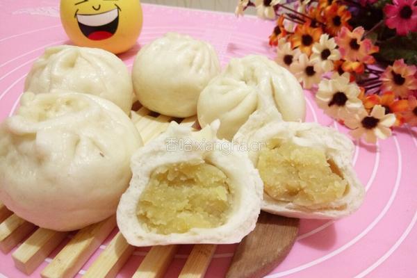 奶黄包的做法图解14