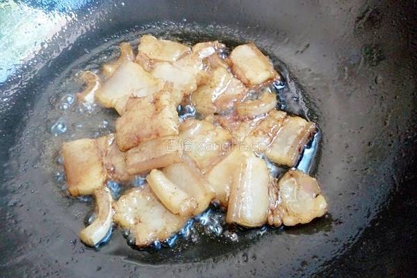 腊肉炒青椒的做法图解8