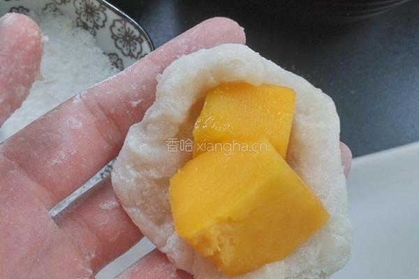 芒果糯米糍的做法图解8