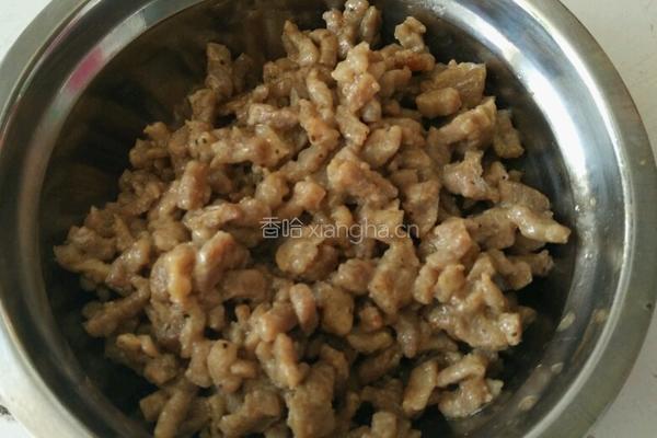 土豆丝小炒肉的做法图解4